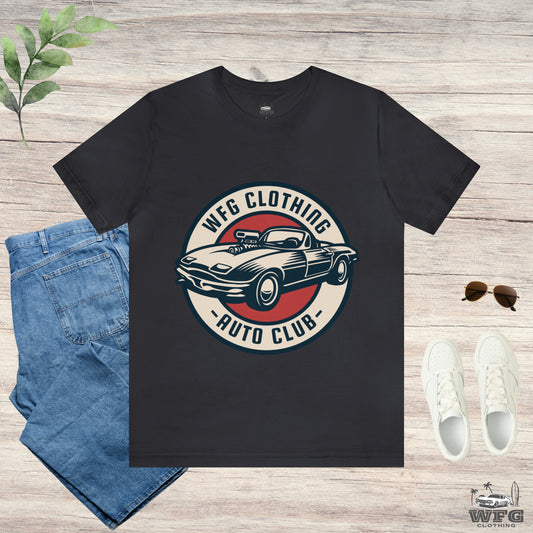 WFG Auto Club Custom Garage Graphic T-Shirt Multiple Colors Available